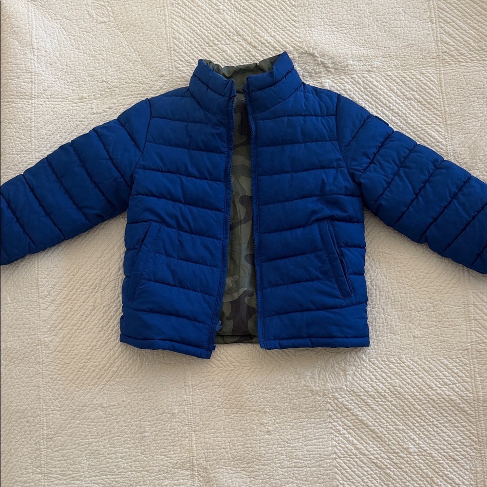 GAP Reversible Toddler Puffer Coat